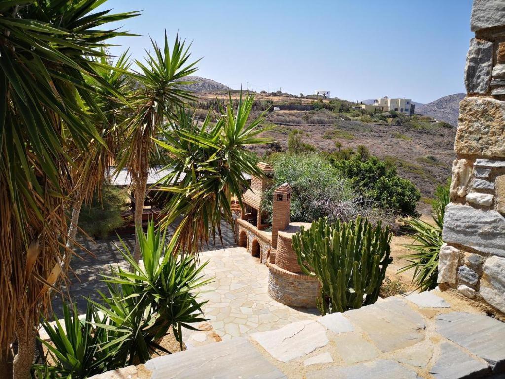 Syros Apartments Suites Chryssonisos Kini מראה חיצוני תמונה