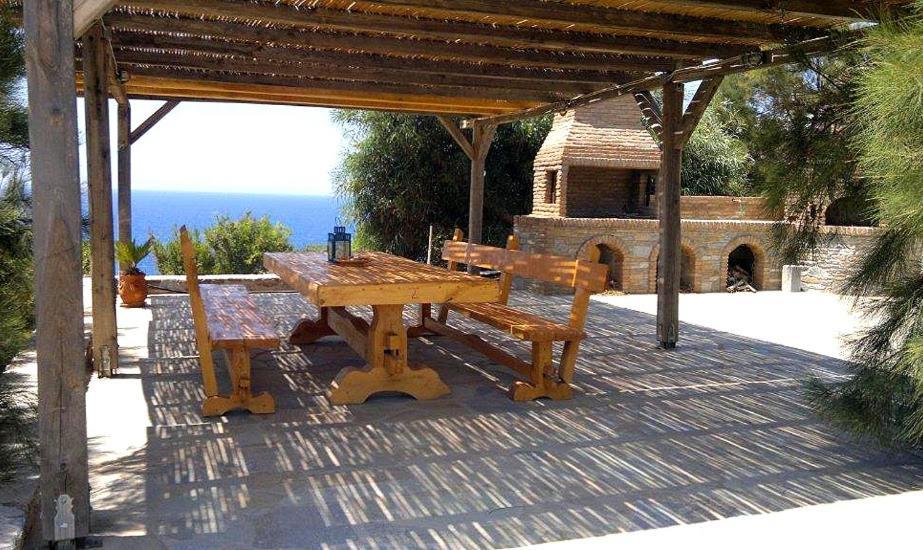 Syros Apartments Suites Chryssonisos Kini מראה חיצוני תמונה