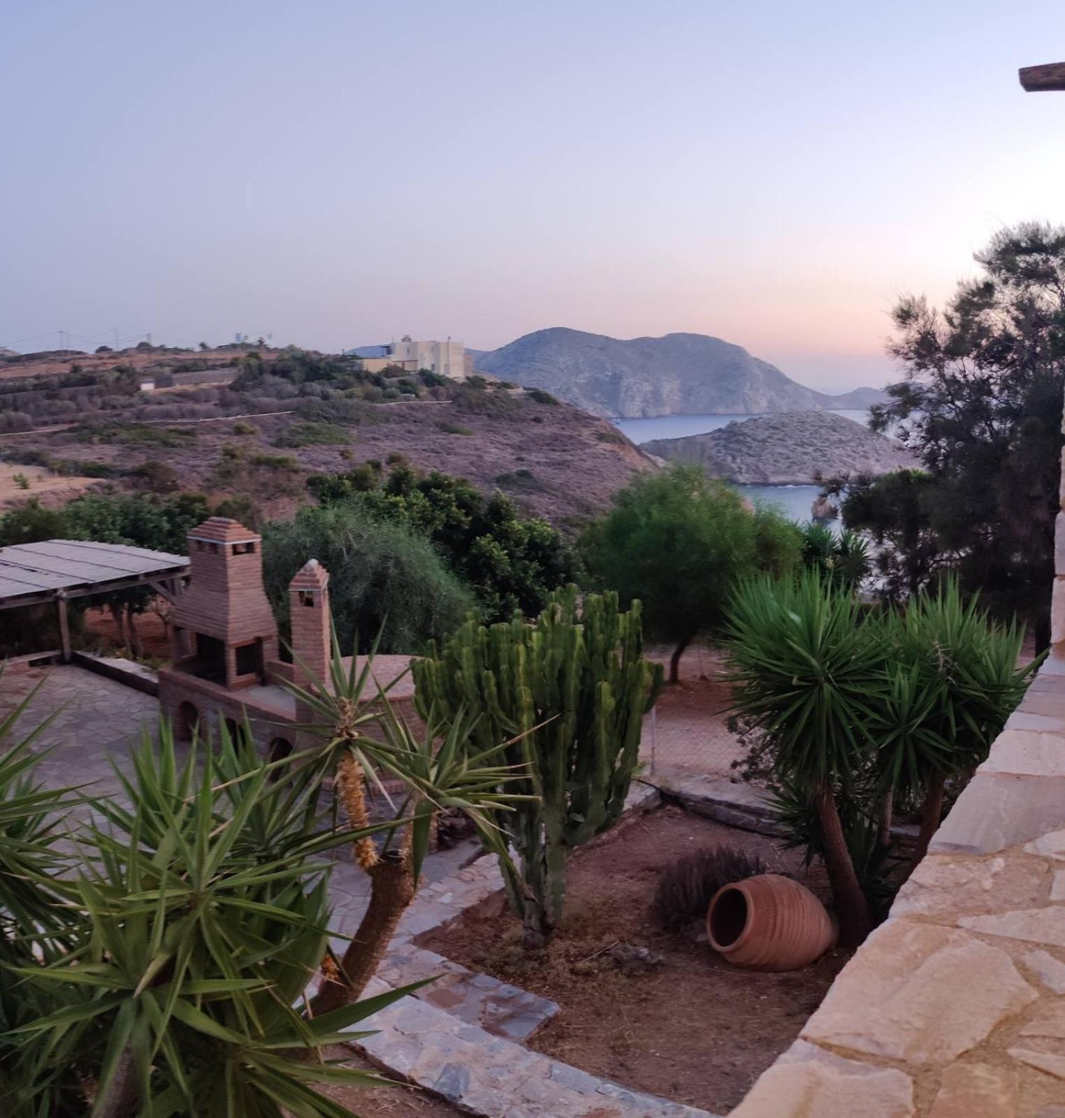 Syros Apartments Suites Chryssonisos Kini מראה חיצוני תמונה