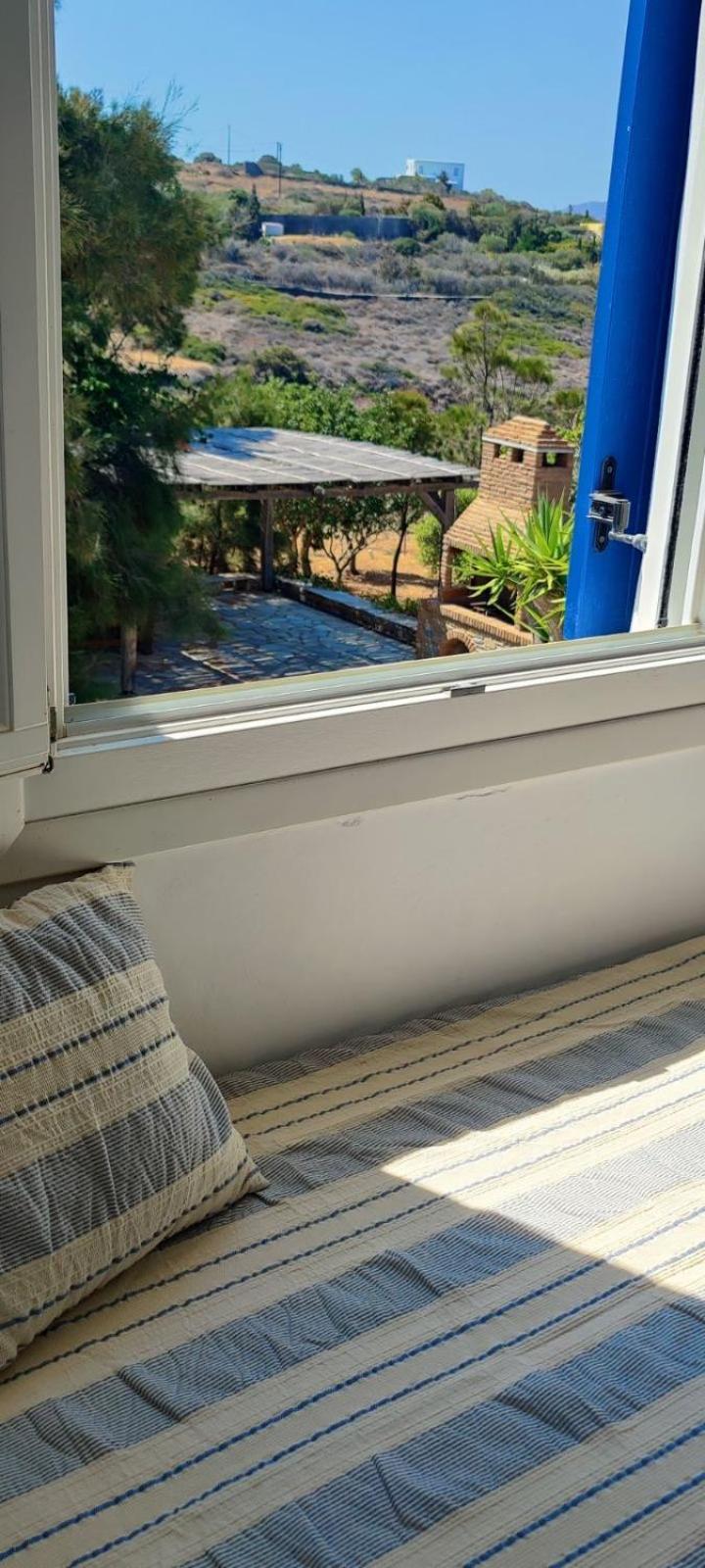 Syros Apartments Suites Chryssonisos Kini מראה חיצוני תמונה