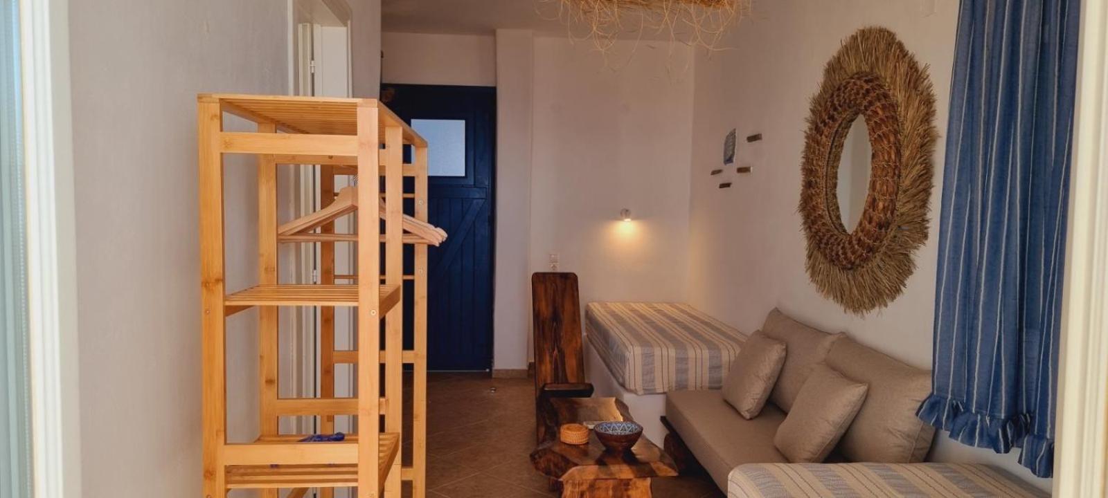 Syros Apartments Suites Chryssonisos Kini מראה חיצוני תמונה