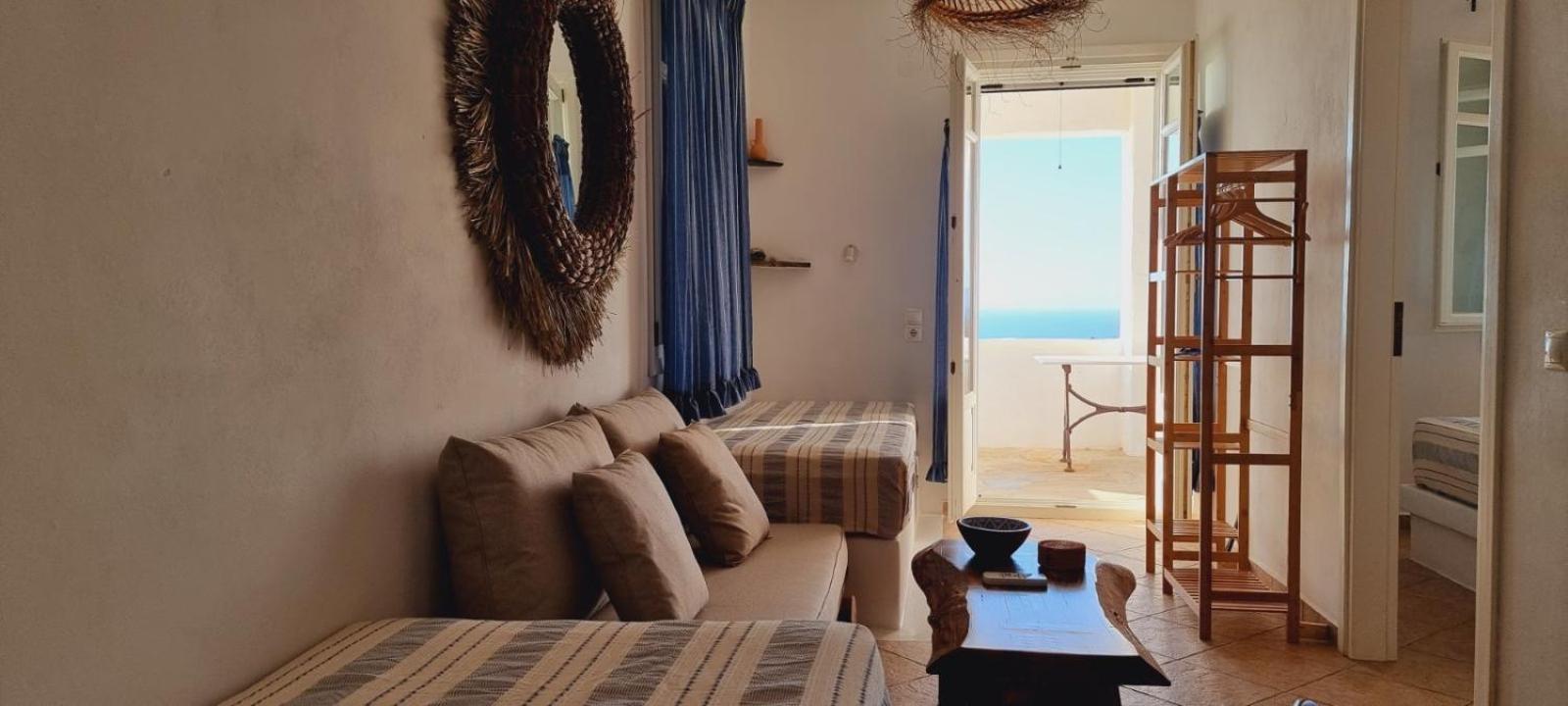 Syros Apartments Suites Chryssonisos Kini מראה חיצוני תמונה