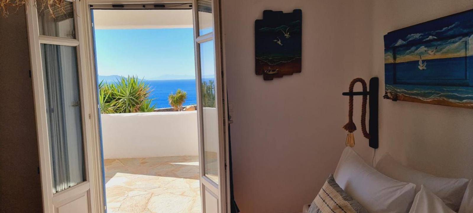 Syros Apartments Suites Chryssonisos Kini מראה חיצוני תמונה