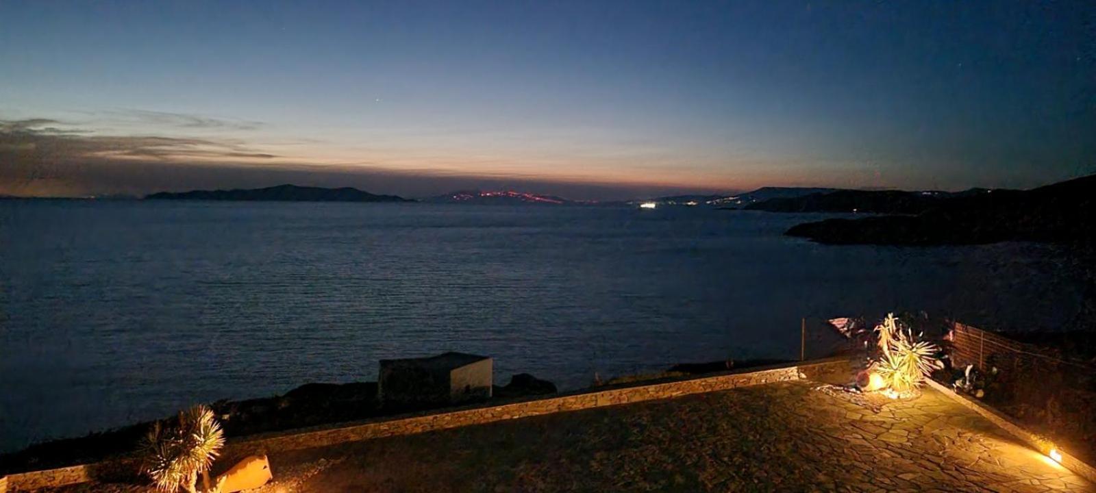 Syros Apartments Suites Chryssonisos Kini מראה חיצוני תמונה