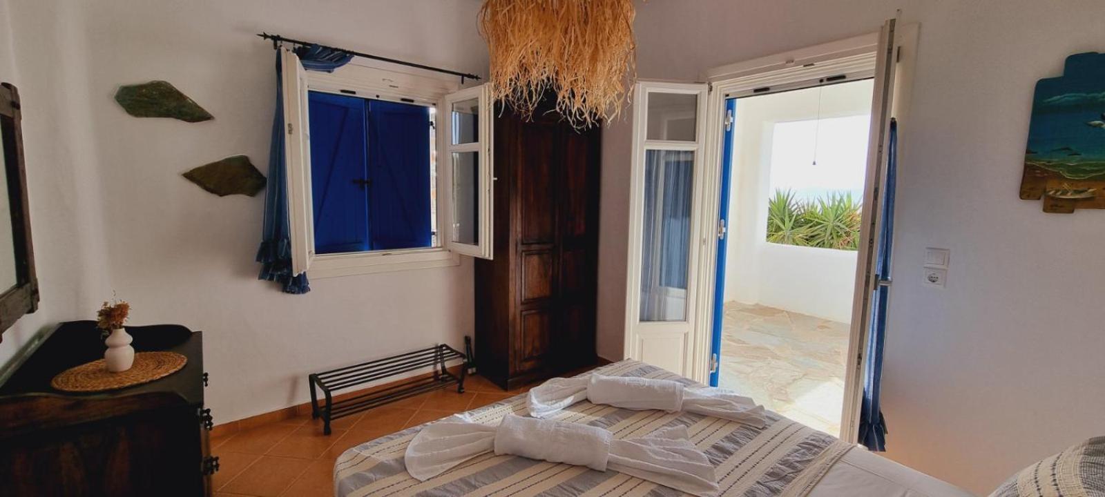 Syros Apartments Suites Chryssonisos Kini מראה חיצוני תמונה