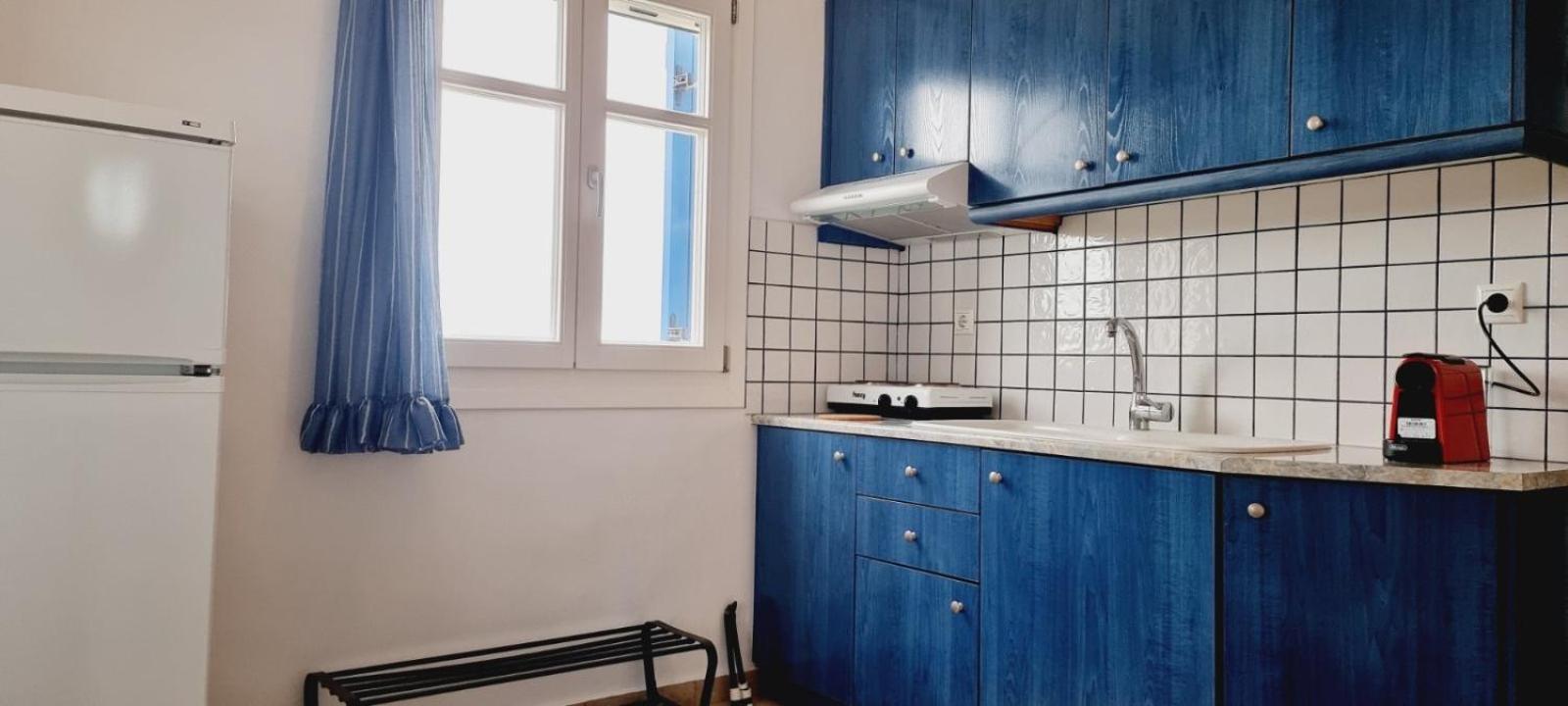 Syros Apartments Suites Chryssonisos Kini מראה חיצוני תמונה