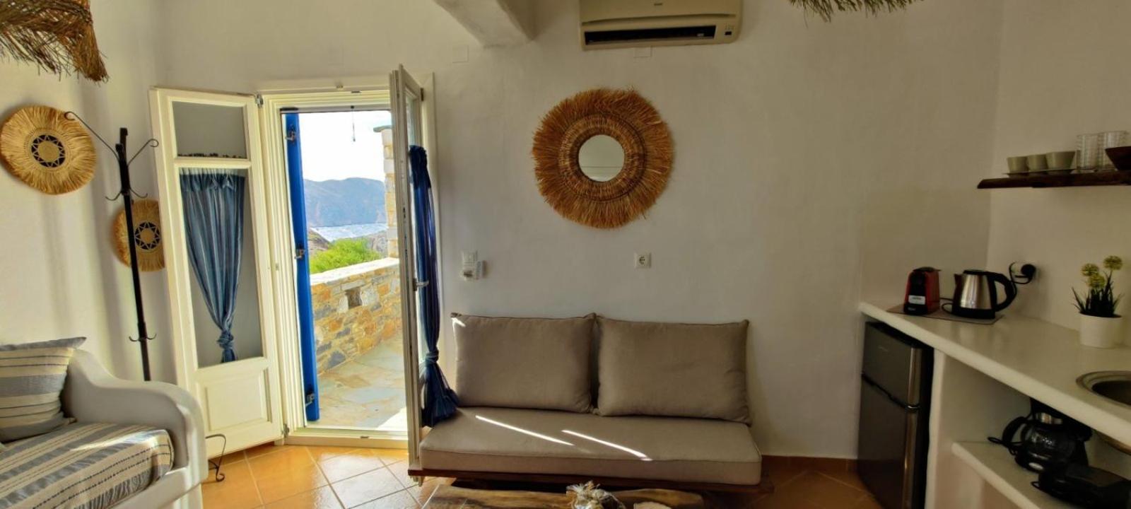 Syros Apartments Suites Chryssonisos Kini מראה חיצוני תמונה