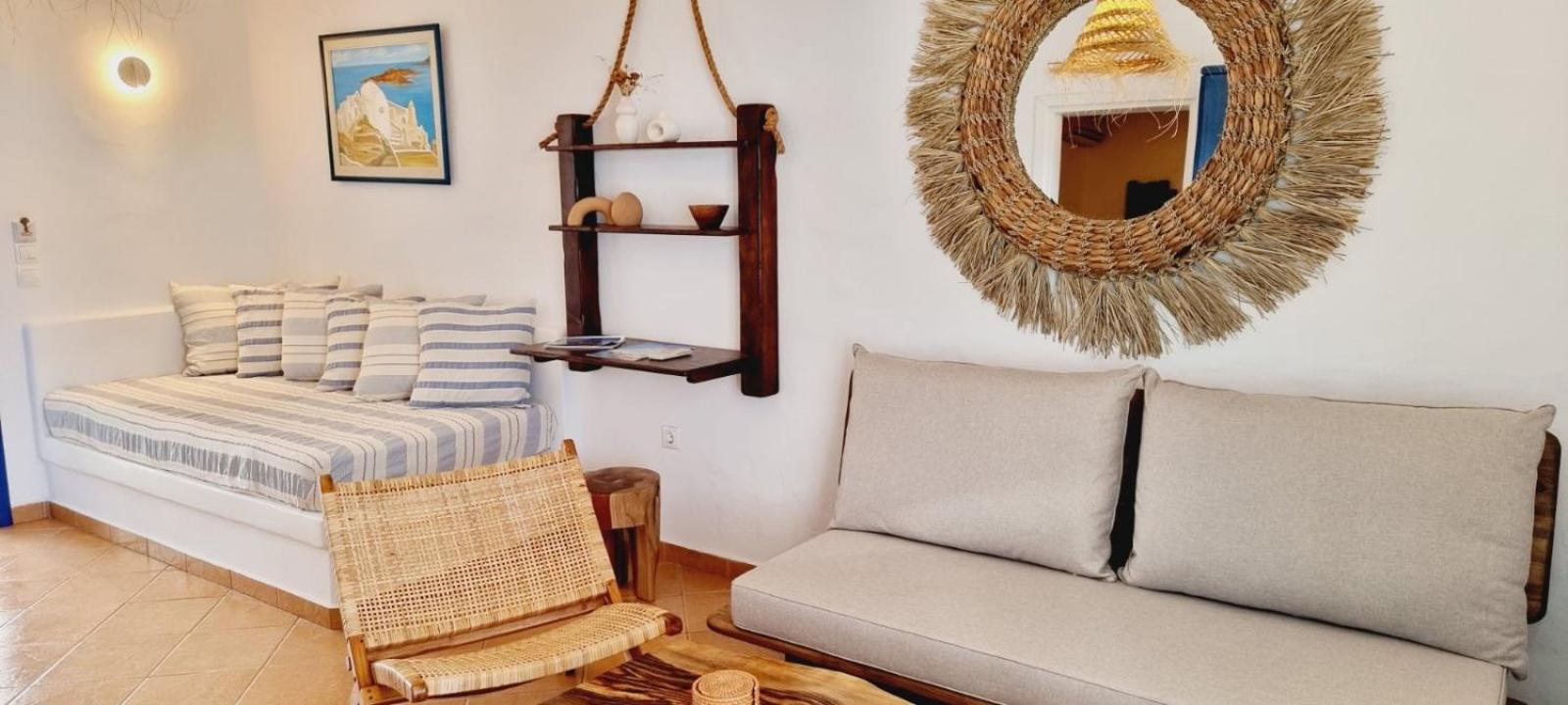 Syros Apartments Suites Chryssonisos Kini מראה חיצוני תמונה
