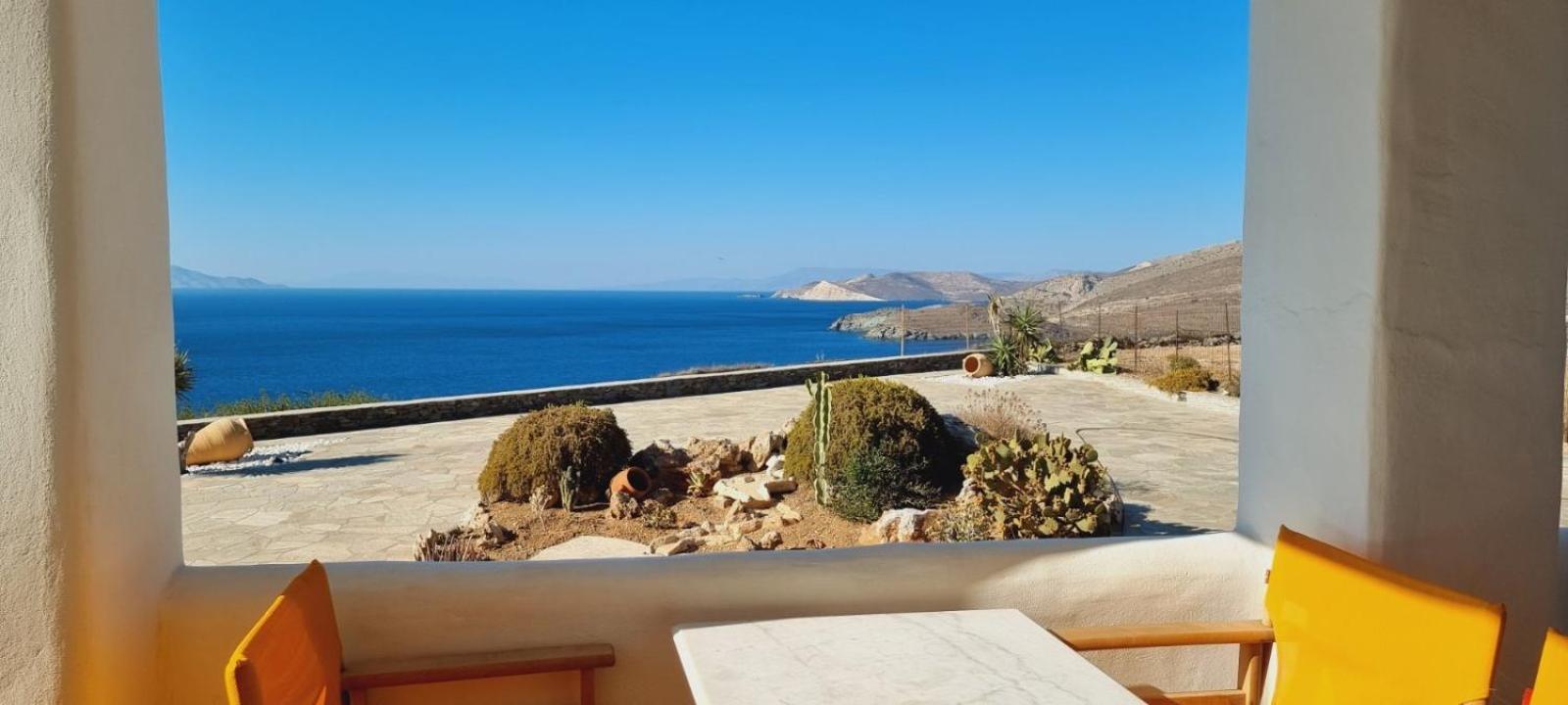 Syros Apartments Suites Chryssonisos Kini מראה חיצוני תמונה