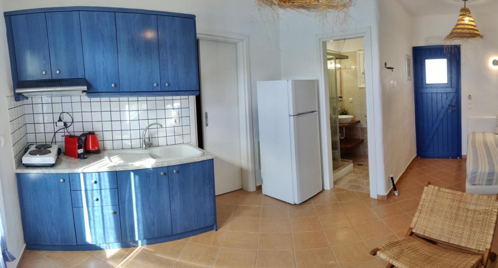 Syros Apartments Suites Chryssonisos Kini מראה חיצוני תמונה