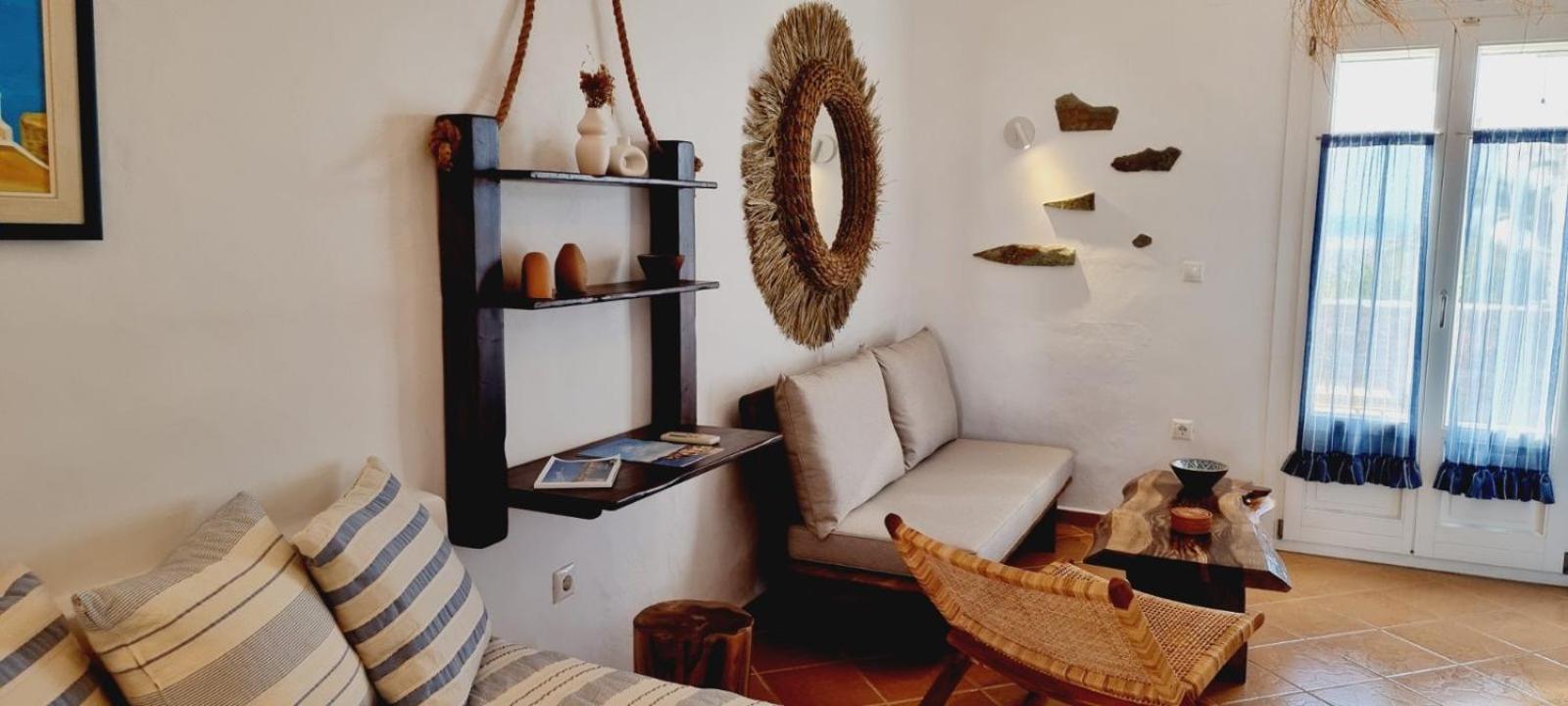 Syros Apartments Suites Chryssonisos Kini מראה חיצוני תמונה